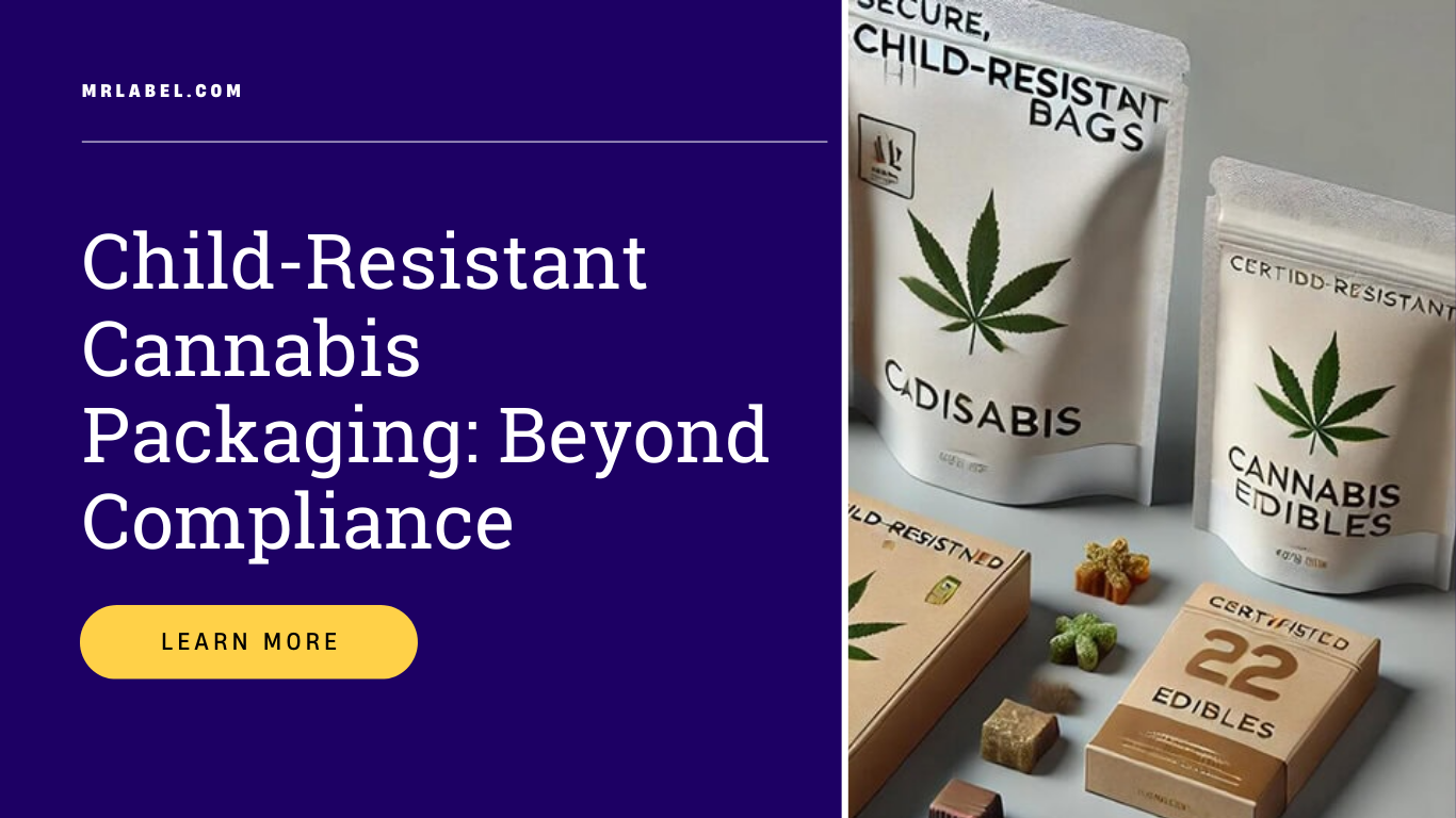 Child-resistant cannabis packaging solutions