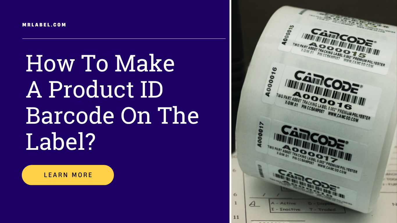 Product barcode being scanned