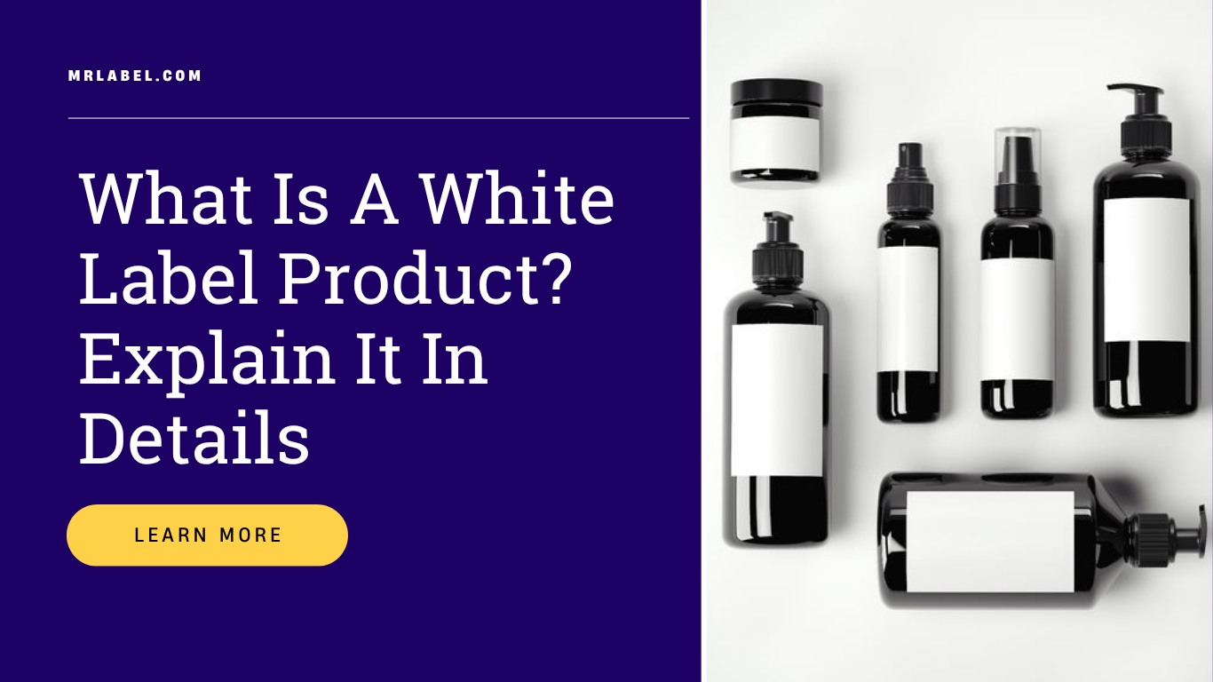 White label product concept illustration