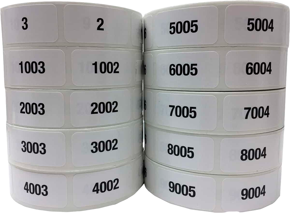 M&R Label Variable Data Label Printing