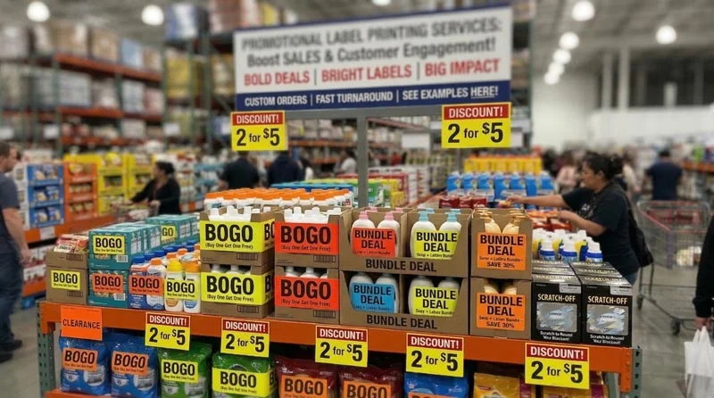 M&R Label Promotional Labels