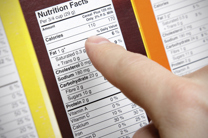 Dietary Guidelines: Using the Food Label