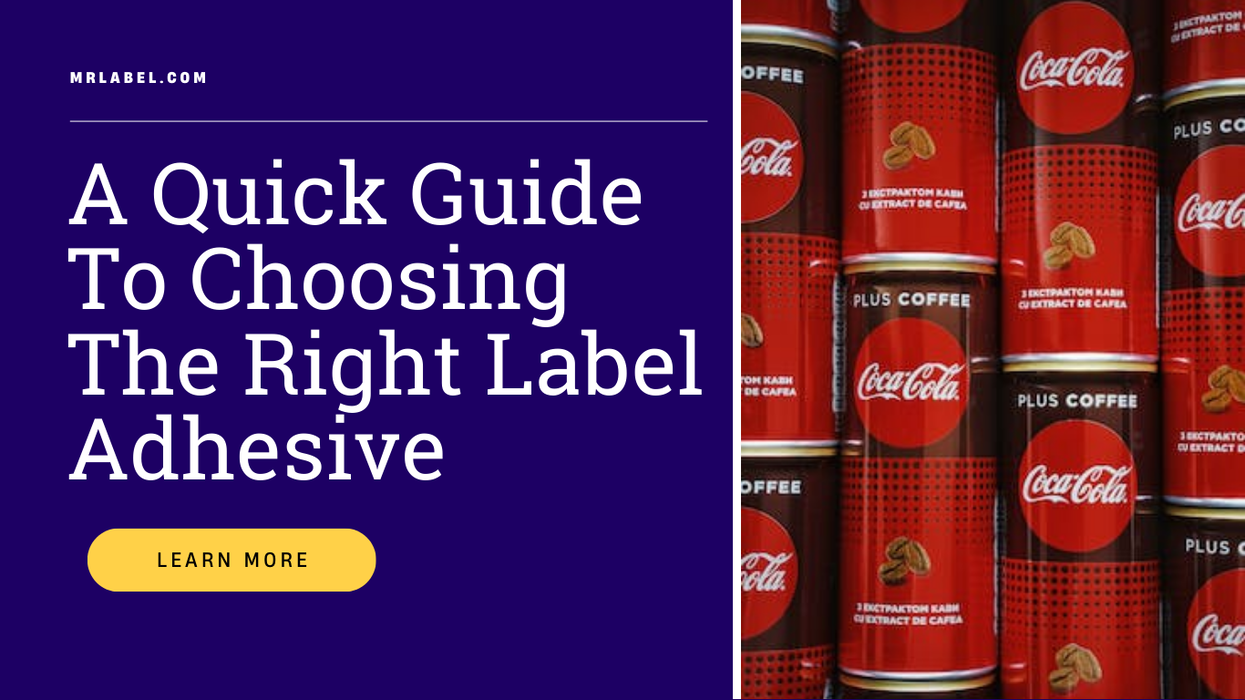 quick guide to label adhesives